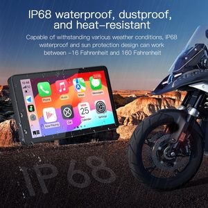Pantalla de Navegación Impermeable IP68 de 6.25'' con CarPlay y Android Auto para Motocicletas <span class=keywords><strong>BMW</strong></span> 2025, Plug & Play para Todos los Modelos de <span class=keywords><strong>Moto</strong></span> <span class=keywords><strong>BMW</strong></span> - Product Image 3