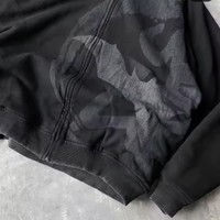 Vêtements Logo personnalisé Designs imprimés numériques Streetwear Mode 100% coton Sweat à capuche zippé d'hiver pour homme