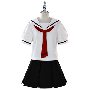 Disfraz de fiesta de Carnaval de Halloween, uniforme escolar, conjunto completo, disfraz de Cosplay de <span class=keywords><strong>Kinomoto</strong></span> <span class=keywords><strong>Sakura</strong></span>, Anime, <span class=keywords><strong>Card</strong></span> <span class=keywords><strong>Captor</strong></span> <span class=keywords><strong>Sakura</strong></span> - Product Image 2