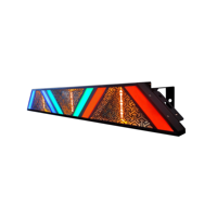 Luces de Escenario Pixel Retro Coloridas, Luces LED RGB Ámbar Controladas por DMX512 para Espectáculos