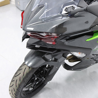 Ailerons avant de moto pour Kawasaki Ninja 500 2024-2026, coque de protection aérodynamique, déflecteur