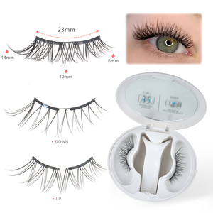 Pestañas Magnéticas 3D Reutilizables de Etiqueta Privada al por Mayor, Pestañas Postizas Magnéticas Naturales y Suaves con Aplicador - Product Image 2