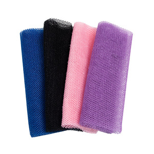 Toalla de baño de malla de nailon rectangular para ducha, spa y sauna - Product Image 4