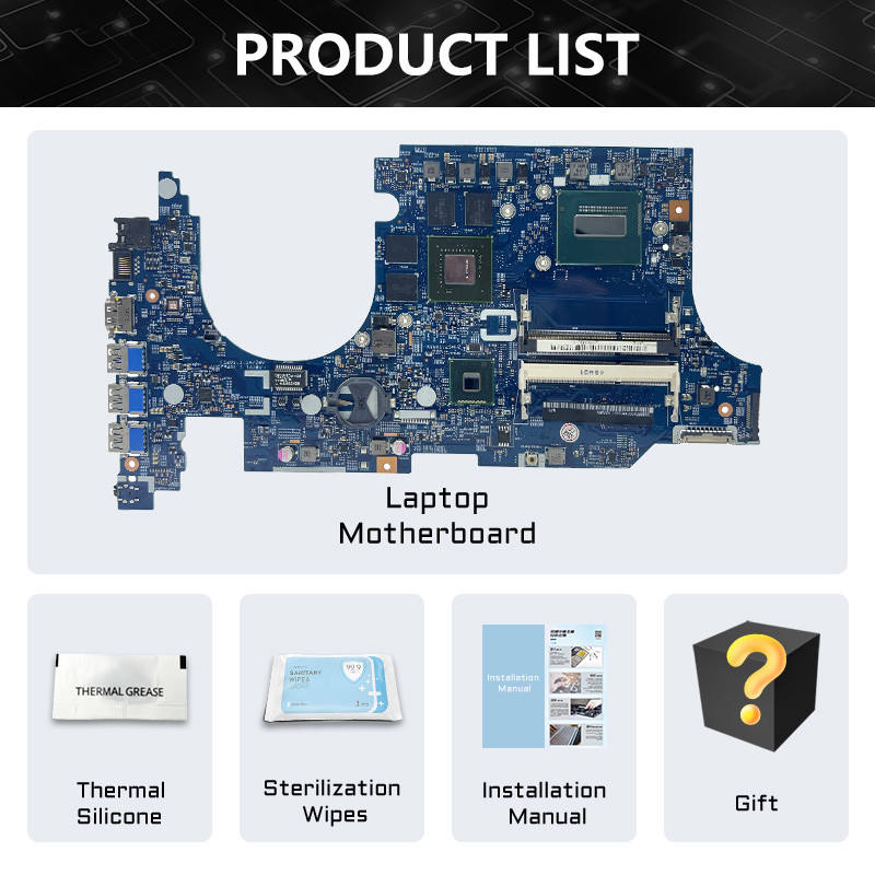 Acer Aspire VN7-591 Laptop Motherboard 14206-1, i7-4720HQ CPU