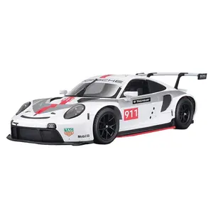 Bburago 1:24 Porsche 911 RSR Alloy Sports Car Static Die Cast Vehicles Street Racing Model Toys Diecast Voiture Gift