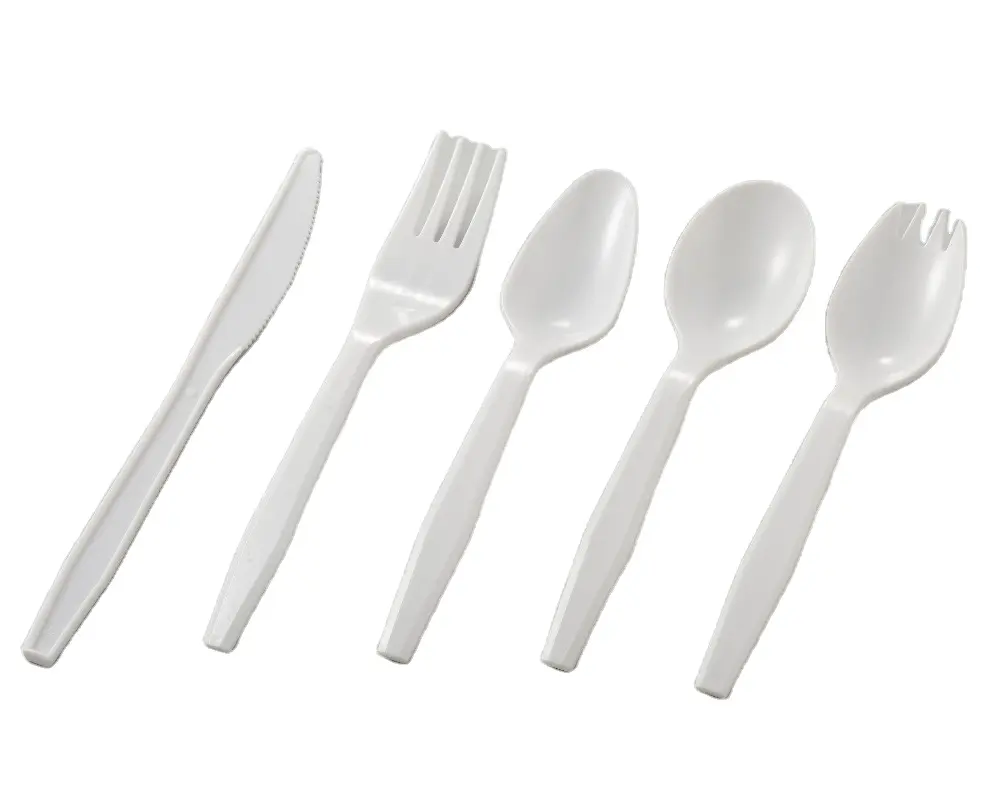 High Quality 3g Disposable Clear Eco friendly PP Plastic Cutlery