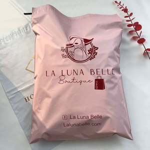 100% Biodegradable Custom Logo Design Poly <b>Shipping</b> <b>Mailers</b> Mylar Packaging Bags for T-shirts Clothes Packing - Product Image 2