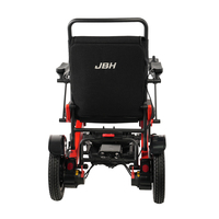 Fauteuil roulant électrique portable DC03 pour personnes handicapées, robuste, large, pliable, tout-terrain, motorisé, 100% fibre de carbone
