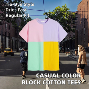 T-shirts en jersey de coton 240g, nouvelle conception, décontractés, pour hommes, style streetwear, golf, mode, fabriqués sur mesure - Product Image 2