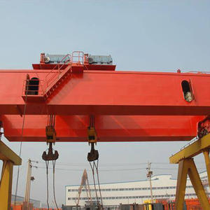 Pont roulant de levage spécial haute capacité 100 tonnes, prix compétitif, portée 19,5~35m, 400/80t Yuantai, température de fonctionnement -25~40°C, QU120 - Product Image 1