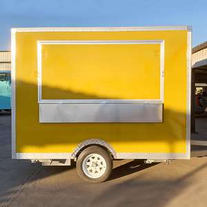 Mobile Bar Trailer Kaffee Dessert wagen Voll ausgestatteter Fast-Food-Truck zum Verkauf - Product Image 2
