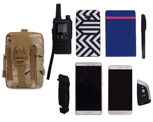 Bolsa Oxford impermeable para acampada al aire libre, bolsa deportiva para escalada, caza táctica, Molle, para teléfono móvil, cinturón, riñonera - Product Image 5