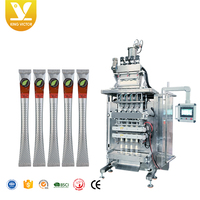 Machine d'emballage de granulés de thé vert à plusieurs voies Kv entièrement automatique Vffs 10g 20g machine d'emballage alimentaire de sac de bâton