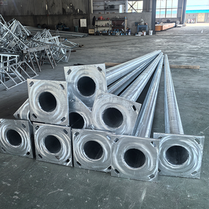 야외 3m 6m 10m 11m 15m 8 미터 높이 알루미늄 거리 경기장 조명 조명 조명 용 라이트 폴 - Product Image 6