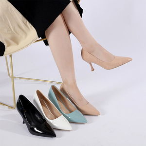 Scarpe da Ufficio da Donna con Tacco a Spillo 7,5 CM, Punta Affusolata, Eleganti e Professionali - Product Image 5