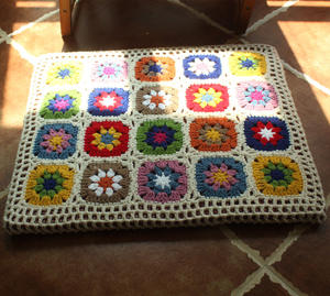 Y-F de 50x40 para cocina, silla de escritorio de cocina reciclada, sofá, ganchillo, flor cuadrada, cojín de asiento suave - Product Image 1