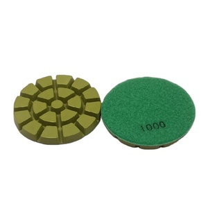 Almohadillas de Pulido de Diamante de 100 mm (4 Pulgadas) de Diámetro y 10 mm de Grosor para Uso en Húmedo y Seco en Concreto Endurecido - Product Image 5