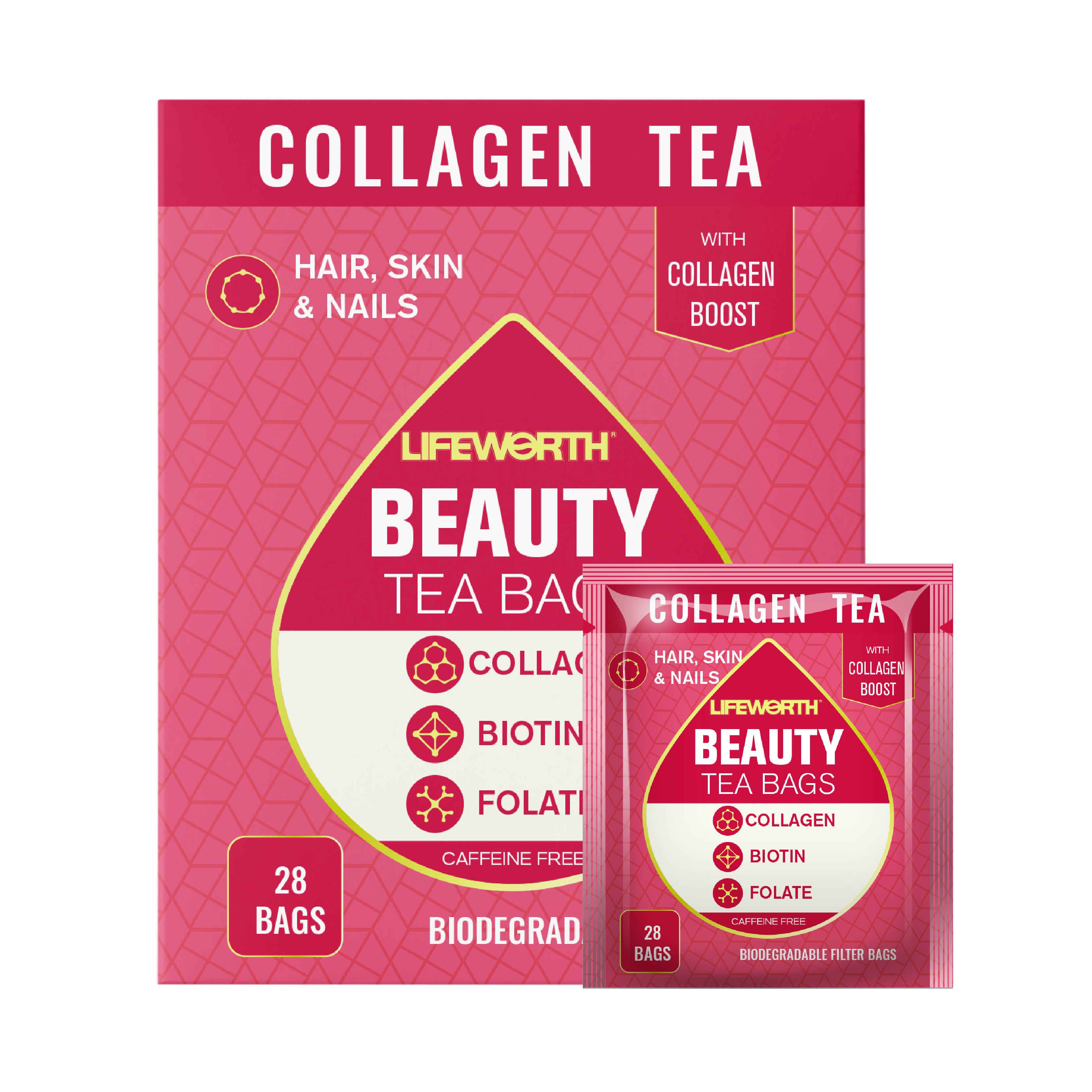 Lifeworth bulk hyaluro<i></i>nic acid collagen capsules