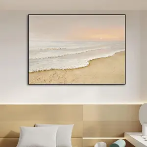 Pintura a óleo 3D texturizada para parede de entrada, pintura abstrata feita à mão, desenho à mão, arte à mão para decoração de paredes