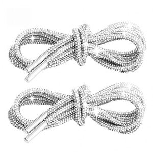 12-Color Rainbow Diamond for Shoelace 6mm Flat Round Rhinestone Pairs Included - Product Image 1