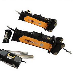 Martillo Hidráulico SOOSAN Silence Box Tipo SQ30 para Excavadora, Martillo Demoledor de Rocas, Nuevo, para Excavadoras y Cargadoras de 2.5-4.5 Toneladas - Product Image 1