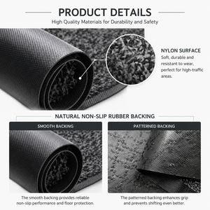 Tapis d'entrée commercial en nylon et caoutchouc pour la location et la présentation de la marque - Product Image 2