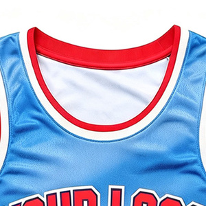 Camiseta de Baloncesto Azul Personalizada 2026 con Número 23 Rojo, Impresión Sublimada, Unisex, Sin Mangas, Deportiva, para Adultos, Todas las Temporadas - Product Image 3