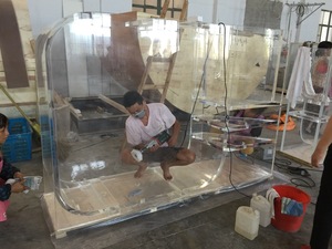 Commercio all'ingrosso a buon mercato di alta qualità moderna vendita calda serbatoio di pesce acquario tavolo acquario - Product Image 6