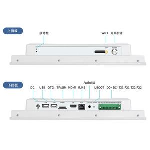Panel PC Industrial TPC101 AT12 Intel Core SSD con Pantalla Táctil, Monitor Médico Inteligente Todo en Uno con Amplio Rango de Voltaje - Product Image 1