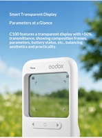 Appareil photo numérique miniature Godox C100 portable avec viseur transparent et écran intelligent