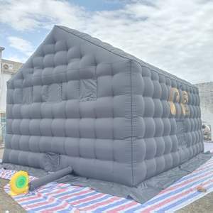 Tente disco gonflable géante noire personnalisée, pavillon mobile portable de fête de discothèque pour événement, <span class=keywords><strong>maison</strong></span> gonflable à louer - Product Image 5