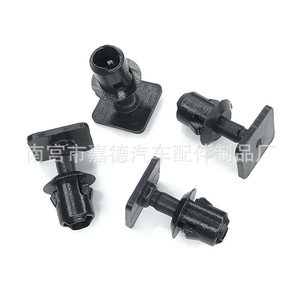 Clip de fixation intérieur en plastique pour Volkswagen T4 T5, référence 701867549, 14 mm x 12 mm x 8 mm, pièce de rechange automobile - Product Image 4