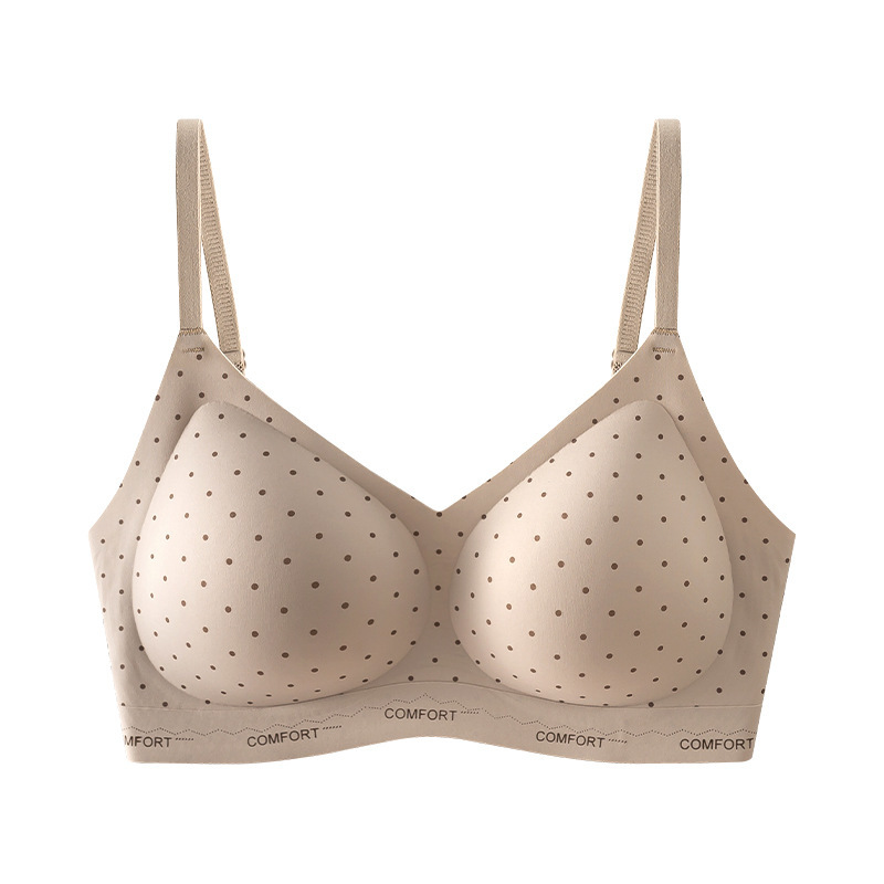 Polka dot brown