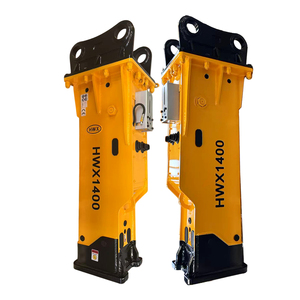 Marteau hydraulique pour excavatrice de 20 tonnes compatible avec les modèles 320 PC200 EC210 SY215, brise-roche minier avec système de graissage automatique - Product Image 2