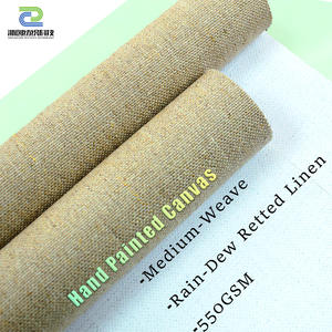 Lienzo de Lino Retado con Tejido Medio, Pintado <span class=keywords><strong>a</strong></span> <span class=keywords><strong>Mano</strong></span>, con Marco, 550 g/m², Tela de Lienzo Pintada para Arte y Pintura <span class=keywords><strong>a</strong></span> <span class=keywords><strong>Mano</strong></span> - Product Image 1