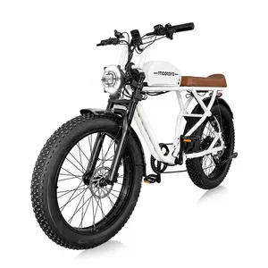 Супер Ретро 73 1040Wh производитель электровелосипеда Кабриолет E велосипед 52 В 1000 Вт высокоскоростной Электрический велосипед грязи