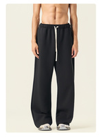Pantalon de survêtement large pour homme, collection automne 2027, chaud, personnalisable avec broderie, ensemble jogging