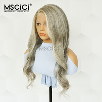 Peluca de Cabello Humano Virgen Brasileño 13x6, Ondulado, Rubio Ceniza, Sin Pegamento, 100% Cabello Humano