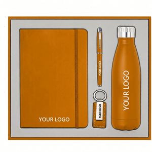 Set de Regalo Ejecutivo Femenino con Logotipo Personalizado, Memoria USB, Termo de Acero Inoxidable, Cuaderno y Bolígrafo - Product Image 3