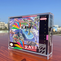 Boîte de jeu vidéo en acrylique RAYYI Boîte de jeu Nintendo Switch en acrylique transparent Vitrine de protection