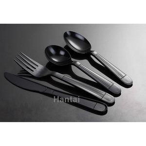 Couverts jetables en plastique PP de 5,5 g, couteau, fourchette et cuillère, 1000 pièces/carton - Product Image 4