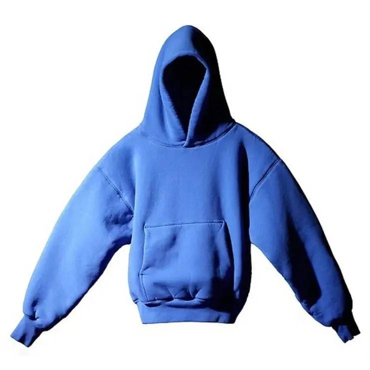 Custom Heavy Weight Hip Hop Solid Color Oversize Fashion organic Hoodies Loose Fit Thick Heavy Plain Design Yzy Premium Hoodie