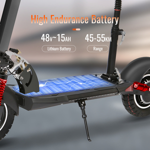 Monopattino Elettrico Fuoristrada Auroride con Sedile, Pneumatici Larghi da 10 Pollici, <span class=keywords><strong>Autonomia</strong></span> di 50 km, Disponibile <span class=keywords><strong>in</strong></span> UE e Regno Unito - Product Image 3