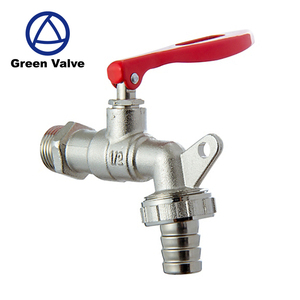 Robinet de robinet d'eau Bibcock en laiton personnalisable de haute qualité robinet à tournant sphérique manuel pour <span class=keywords><strong>jardin</strong></span> <span class=keywords><strong>Zinc</strong></span> moderne pour bassin de Machine à laver - Product Image 1