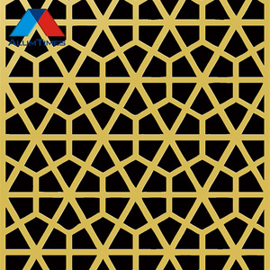 Alumtimes Mashrabiya Laser Cắt Khắc Nhà Sản Xuất Nhôm Tấm Ốp Tường Không Thấm Nước Bên Ngoài Mặt Tiền Tường Siding 3D Bảng Điều Chỉnh - Product Image 3