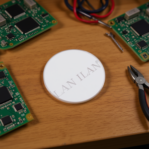 Lastra Acrilica 10 cm x 1,2 mm, Vetro Sintetico per Involucri Elettronici - Product Image 1