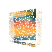 Panneaux lumineux à bulles d'eau en acrylique et séparateurs de pièce avec service de découpe pour la décoration de la maison, des hôtels et des bars