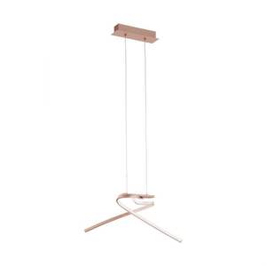 Lampadario LED PALOZZA in Oro Rosa, Altezza 110cm - 1X2600lm 3000K 1X19W - Product Image 1