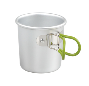 150ml Customizable Aluminum Mugs with Folding Handle Water <b>Boiler</b> Pot - Product Image 1
