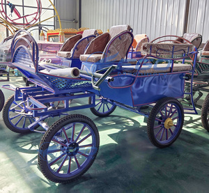 Carruaje de Caballos de Alta Calidad 2026, de Cuatro Ruedas, para Maratón, con Dos Asientos, para Paseos Turísticos, Bodas, en Venta - Product Image 6